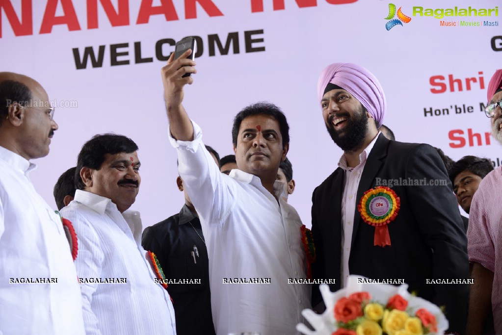 KTR launches GNI Guru Nanak IT Park in Hyderabad