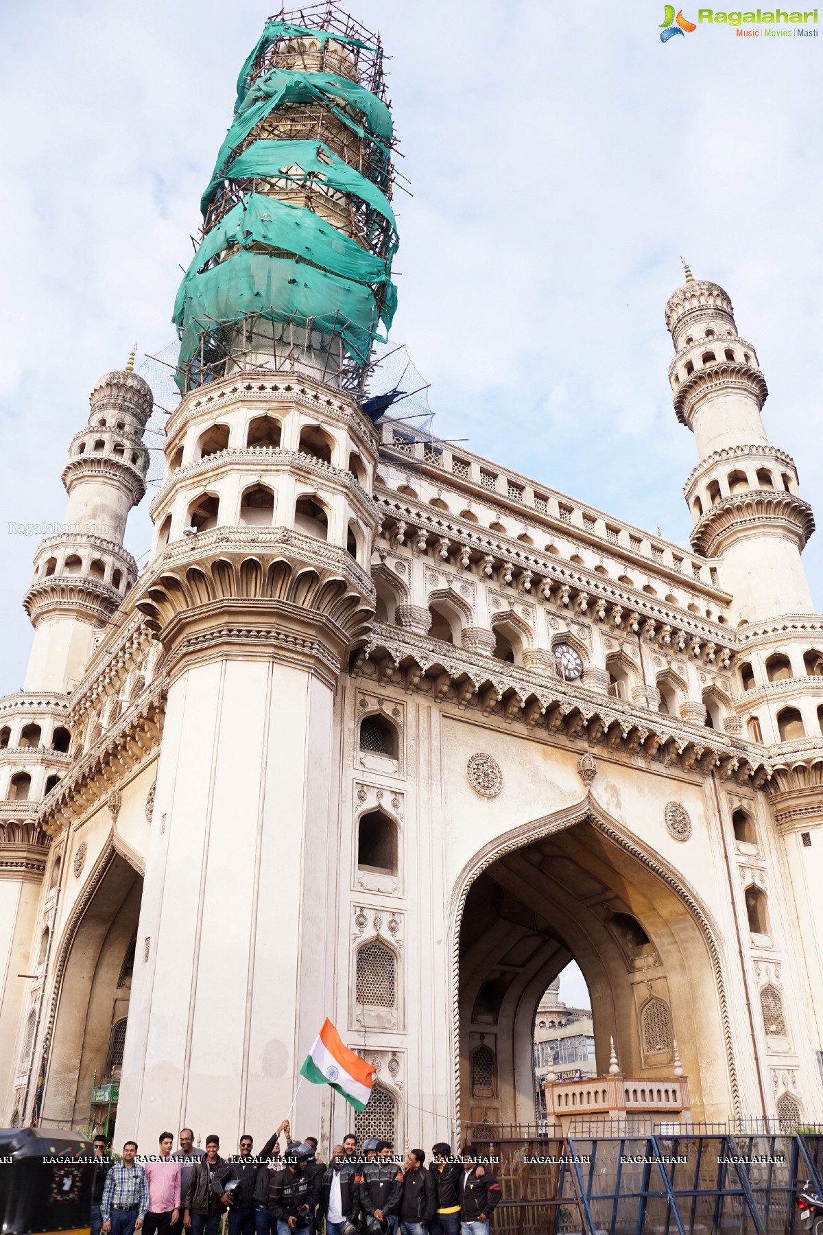 Harley Owners Group Independence Day 2015 Rally at Charminar, Hyderabad