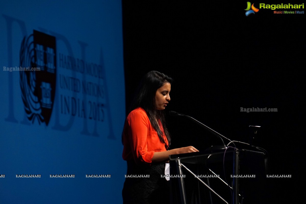 Harvard Model United Nations India 2015 at HICC, Hyderabad