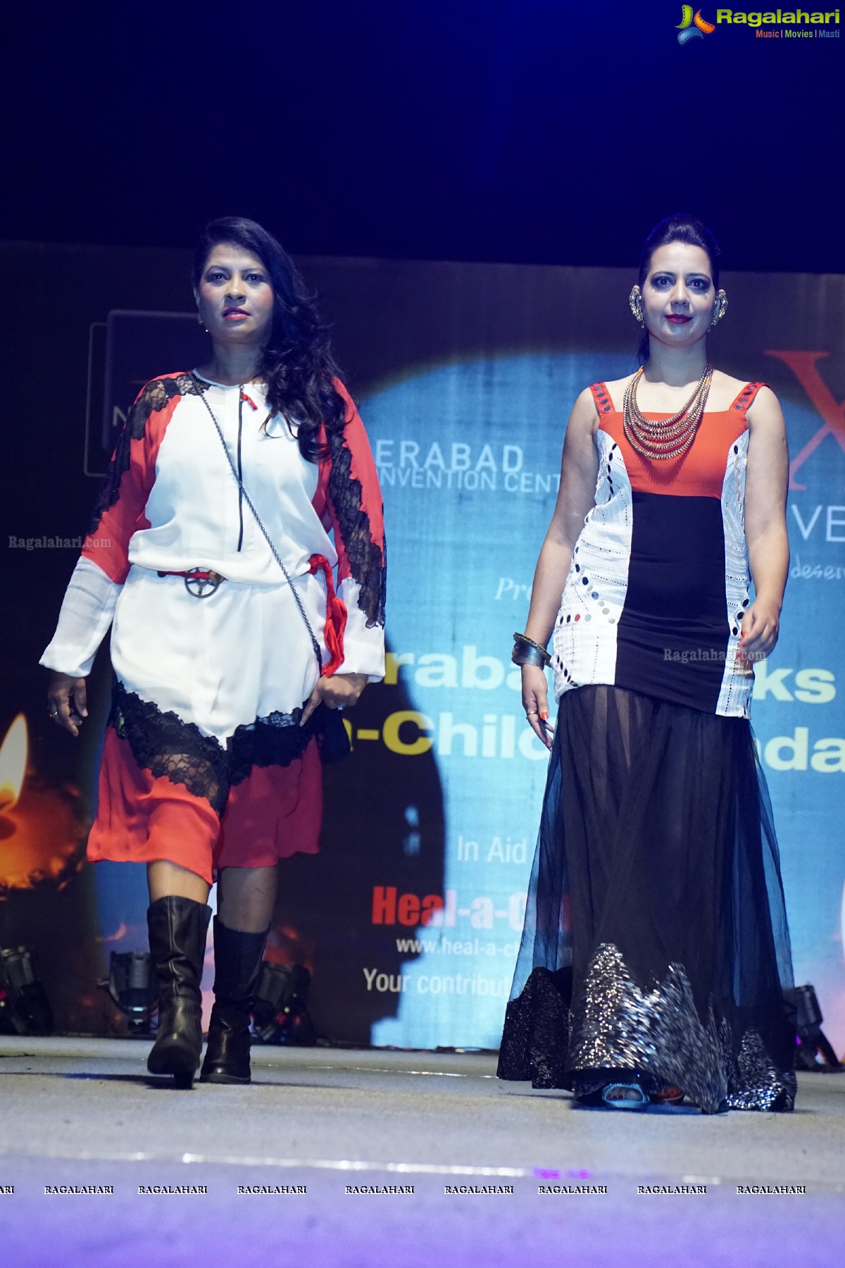 Hyderabad Walks for Heal-A-Child Foundation (Aug. 2015) - Annual Fashion Show at HICC