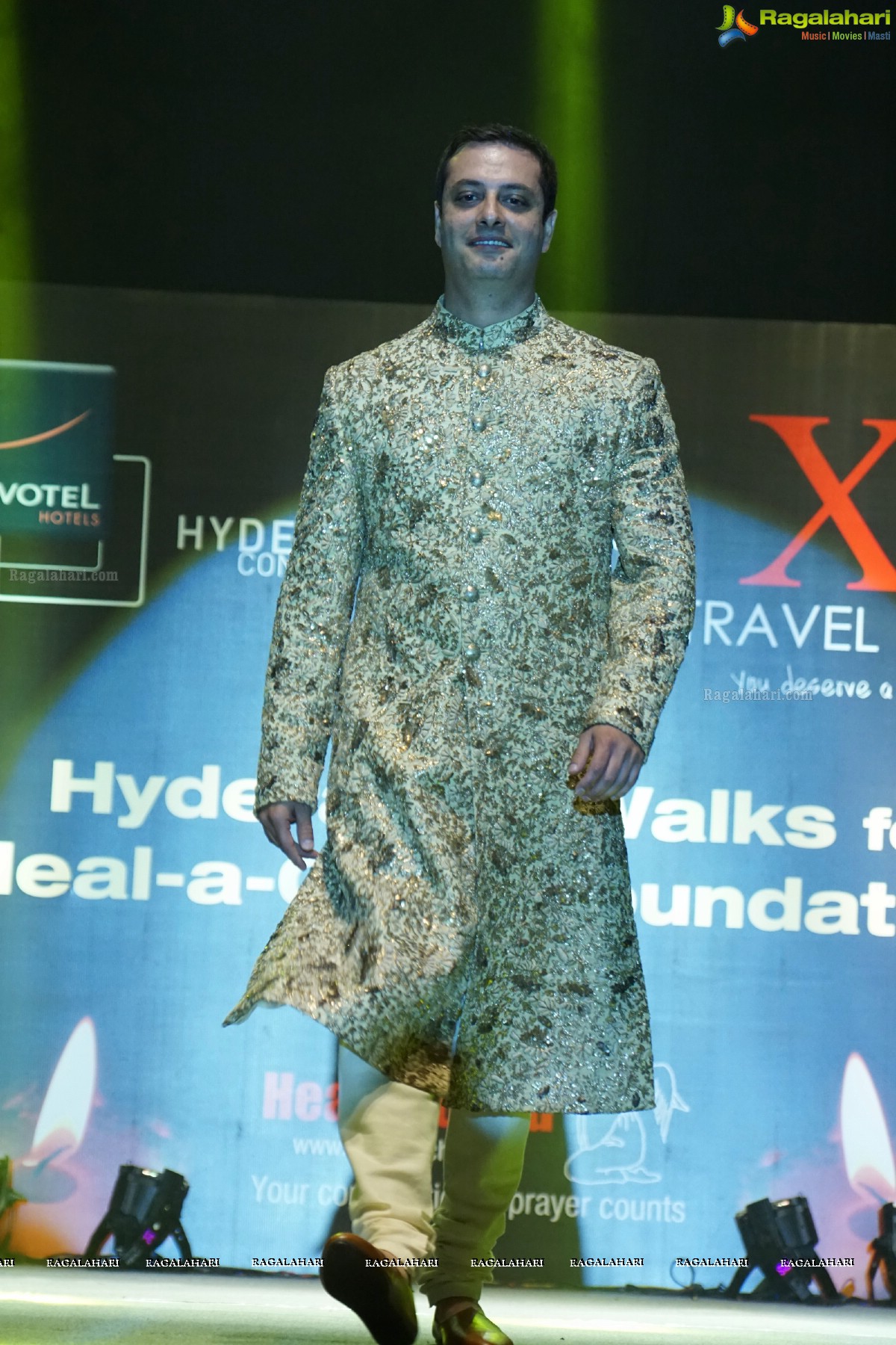 Hyderabad Walks for Heal-A-Child Foundation (Aug. 2015) - Annual Fashion Show at HICC