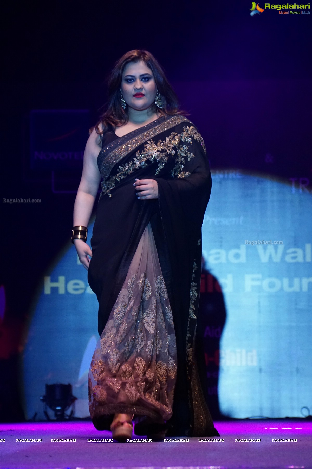 Hyderabad Walks for Heal-A-Child Foundation (Aug. 2015) - Annual Fashion Show at HICC