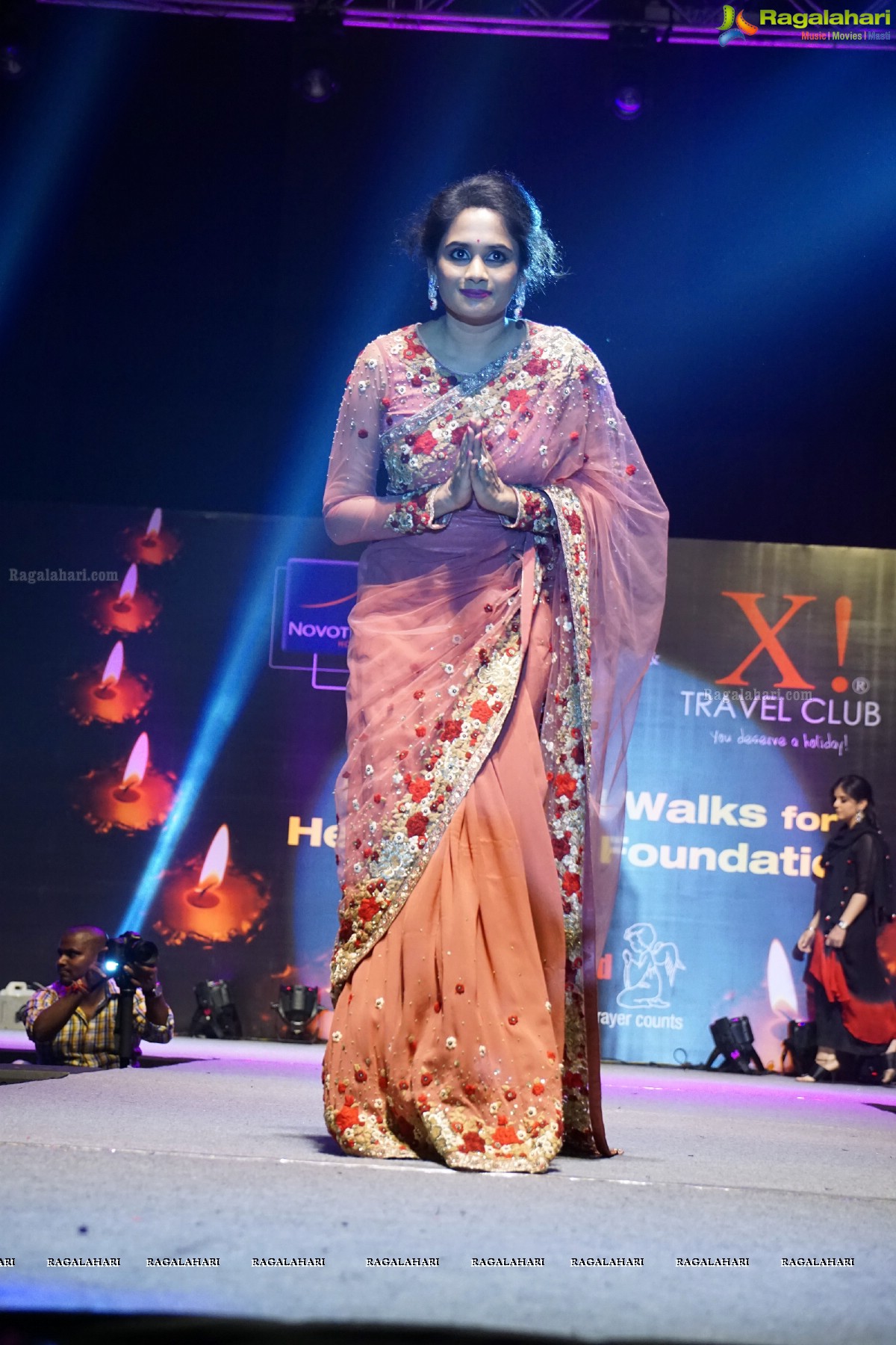 Hyderabad Walks for Heal-A-Child Foundation (Aug. 2015) - Annual Fashion Show at HICC