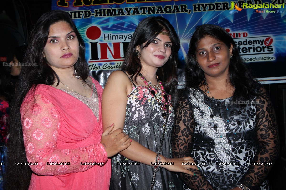 INIFD Hyderabad Fresher's Party 2015 at Bottles and Chimney