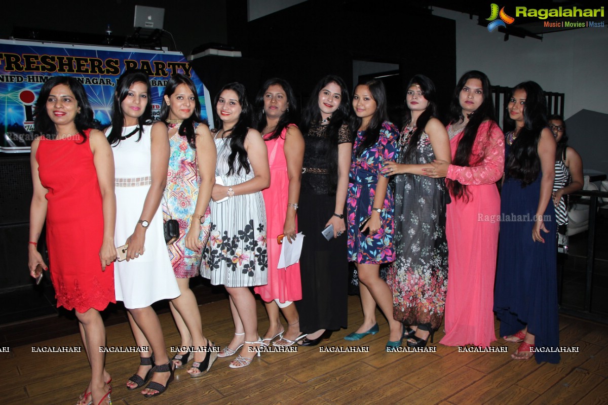 INIFD Hyderabad Fresher's Party 2015 at Bottles and Chimney