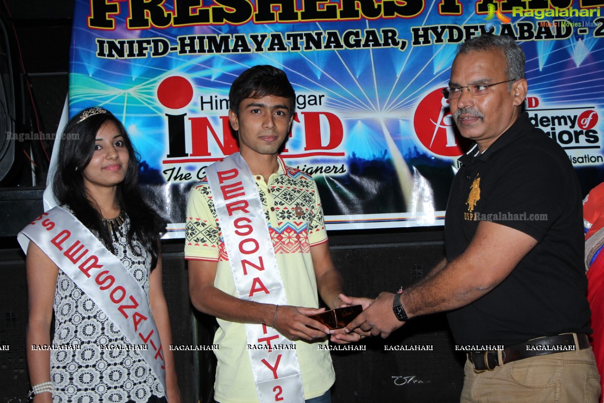 INIFD Hyderabad Fresher's Party 2015 at Bottles and Chimney