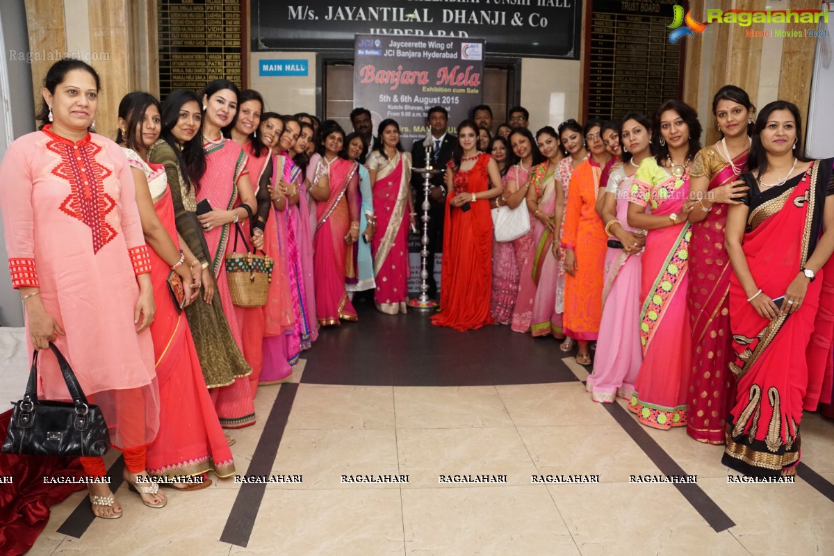 Mansi Gulati and Naina Jaiswal launches Banjara Mela by Jayceerette Wing of JCI Banjara Hyderabad