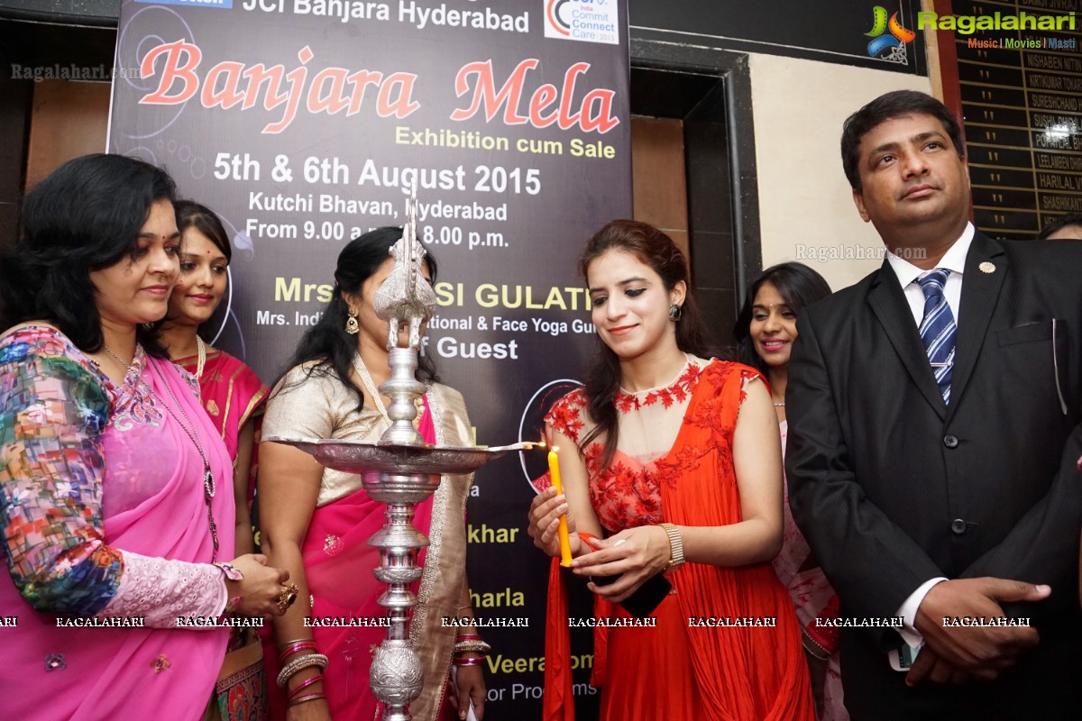 Mansi Gulati and Naina Jaiswal launches Banjara Mela by Jayceerette Wing of JCI Banjara Hyderabad