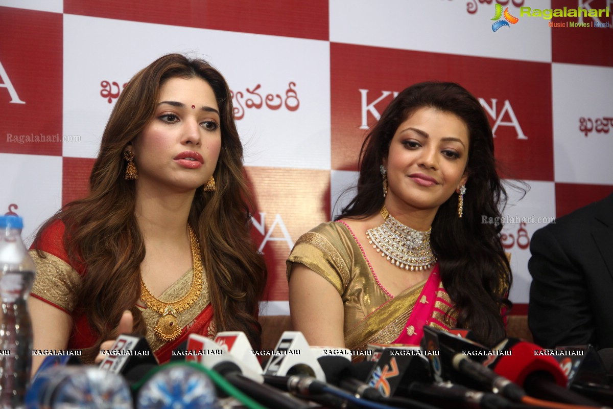 Kajal Aggarwal, Tamannaah launches Khazana's World Biggest Store in Vizag