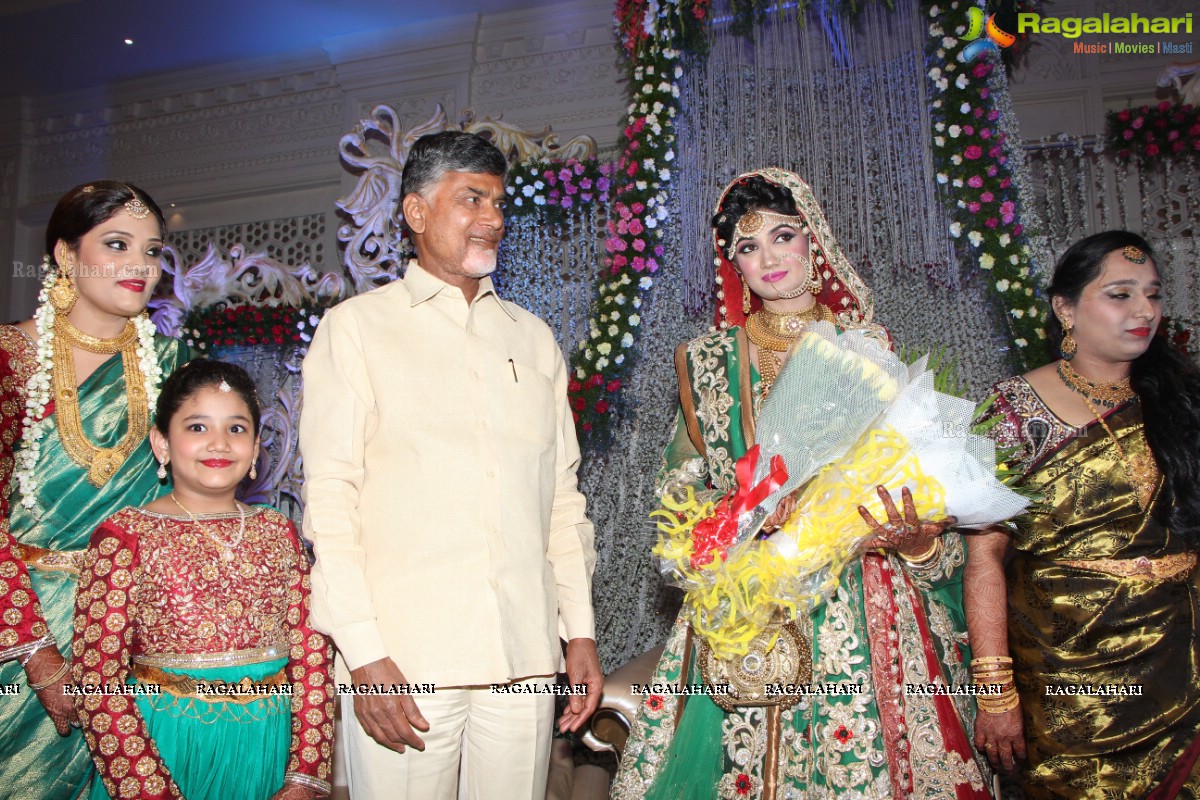 Former Minister Mr. NMd Farooq's Son Khaleel Wedding Reception at Kings Palace Function Hall