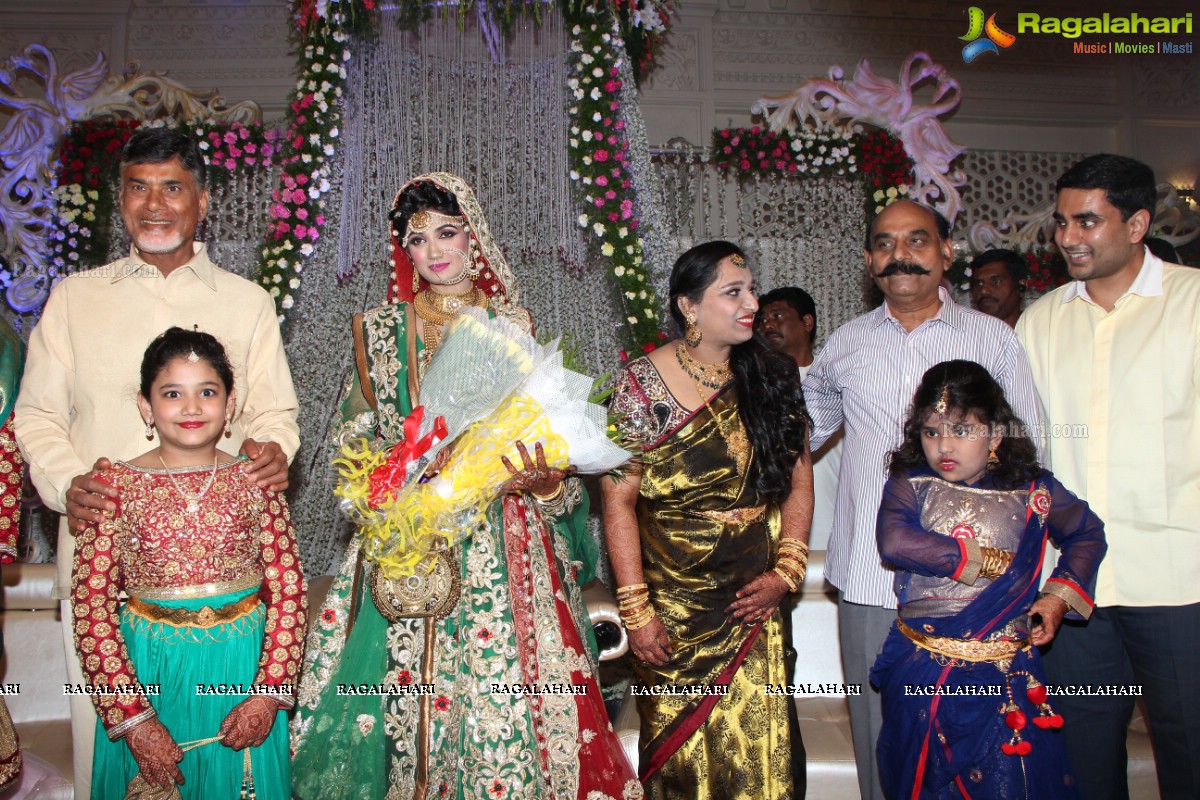 Former Minister Mr. NMd Farooq's Son Khaleel Wedding Reception at Kings Palace Function Hall