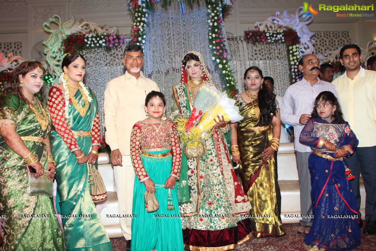 Former Minister Mr. NMd Farooq's Son Khaleel Wedding Reception at Kings Palace Function Hall