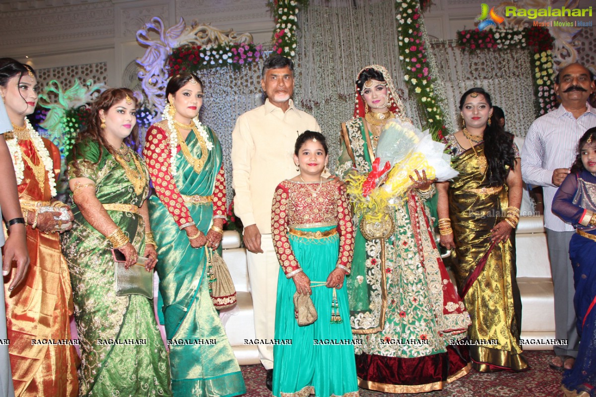 Former Minister Mr. NMd Farooq's Son Khaleel Wedding Reception at Kings Palace Function Hall