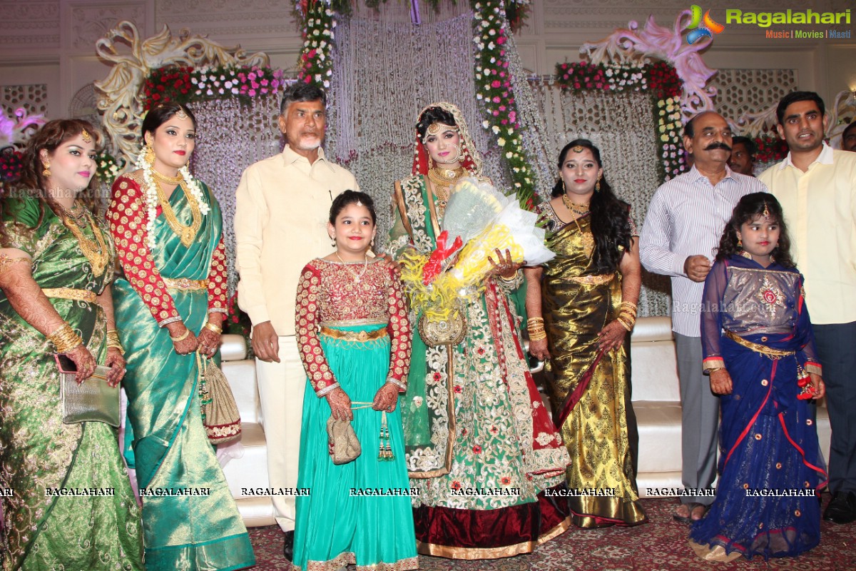 Former Minister Mr. NMd Farooq's Son Khaleel Wedding Reception at Kings Palace Function Hall