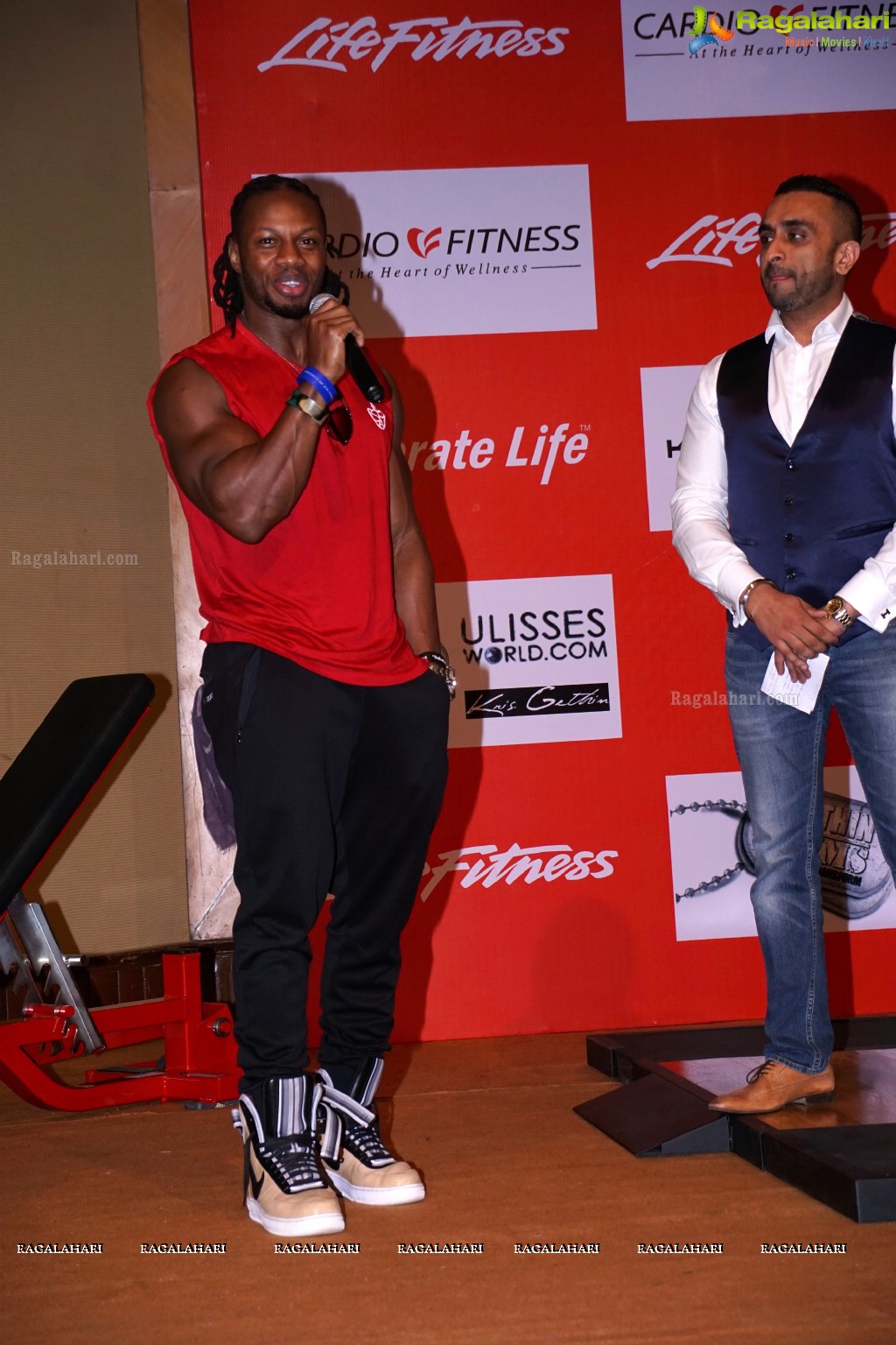 Nutrition and Supplementation Seminar by Fitness Gurus Kris Gethin, Ulisses and Satish Paryada at Hotel Marriott, Hyderabad