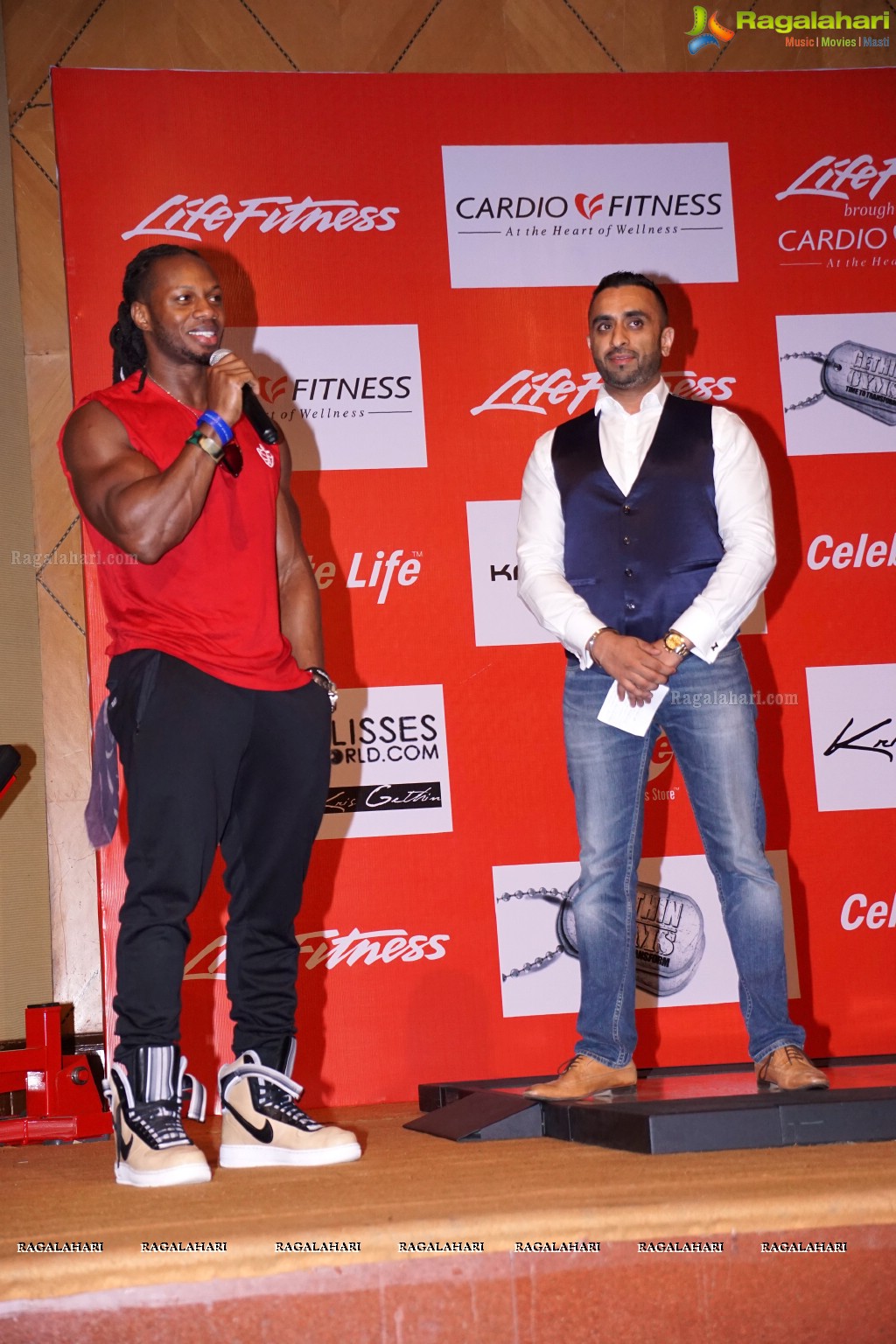 Nutrition and Supplementation Seminar by Fitness Gurus Kris Gethin, Ulisses and Satish Paryada at Hotel Marriott, Hyderabad