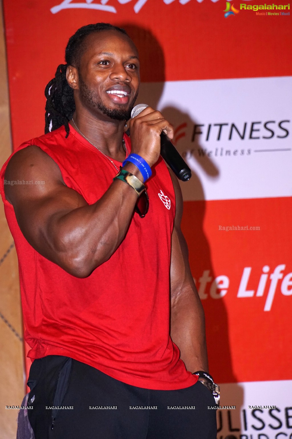 Nutrition and Supplementation Seminar by Fitness Gurus Kris Gethin, Ulisses and Satish Paryada at Hotel Marriott, Hyderabad