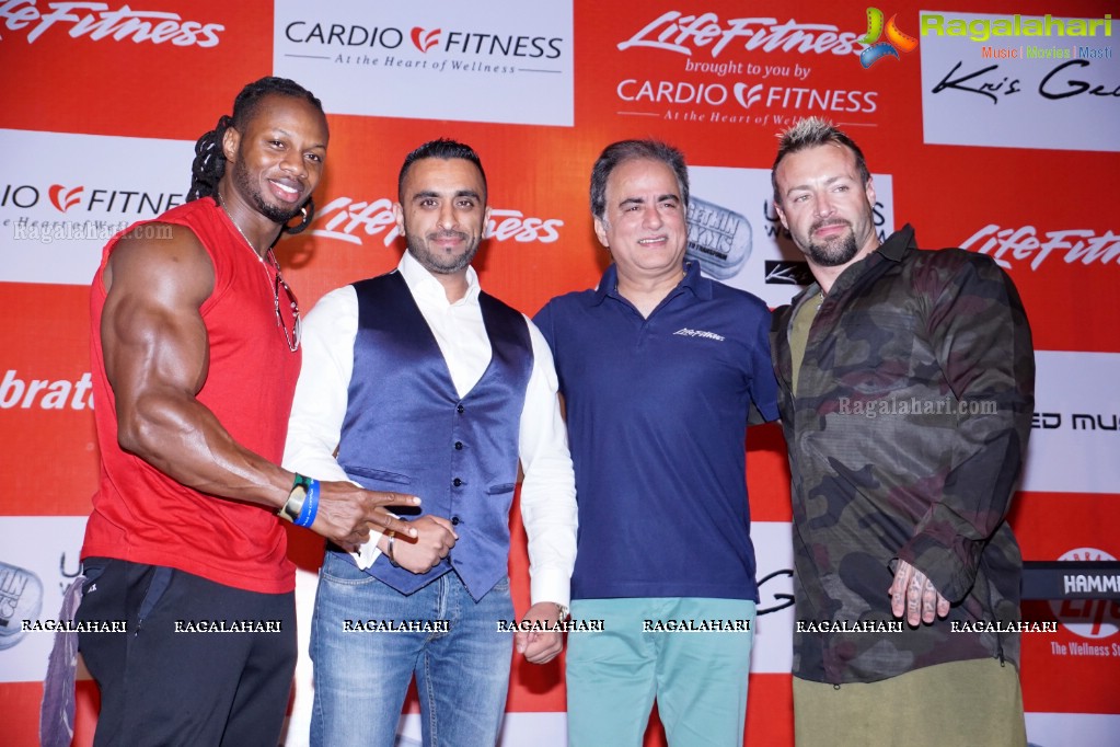 Nutrition and Supplementation Seminar by Fitness Gurus Kris Gethin, Ulisses and Satish Paryada at Hotel Marriott, Hyderabad