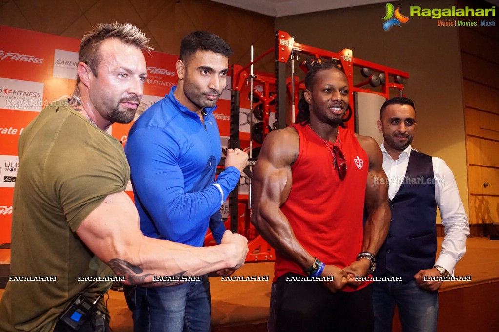 Nutrition and Supplementation Seminar by Fitness Gurus Kris Gethin, Ulisses and Satish Paryada at Hotel Marriott, Hyderabad