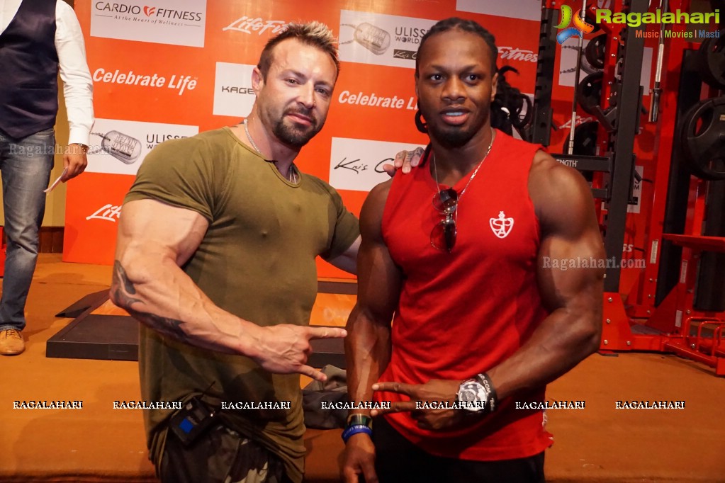 Nutrition and Supplementation Seminar by Fitness Gurus Kris Gethin, Ulisses and Satish Paryada at Hotel Marriott, Hyderabad