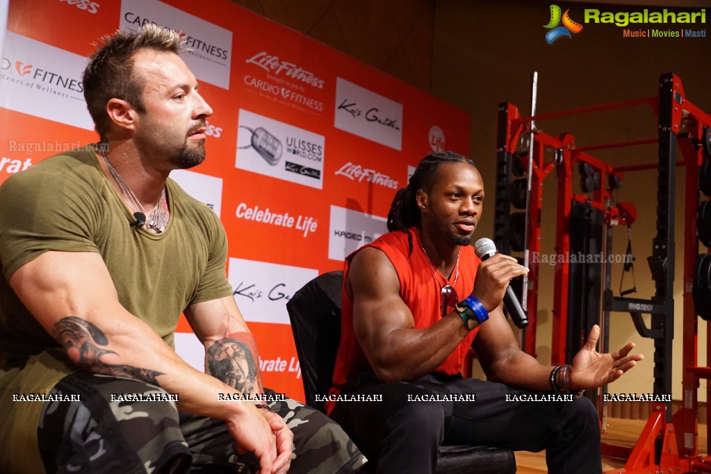 Nutrition and Supplementation Seminar by Fitness Gurus Kris Gethin, Ulisses and Satish Paryada at Hotel Marriott, Hyderabad