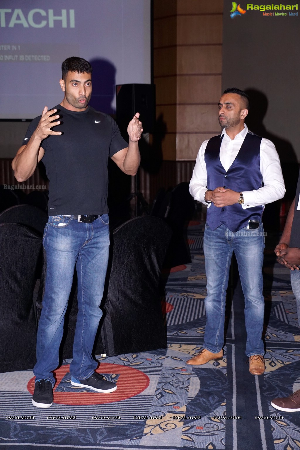 Nutrition and Supplementation Seminar by Fitness Gurus Kris Gethin, Ulisses and Satish Paryada at Hotel Marriott, Hyderabad