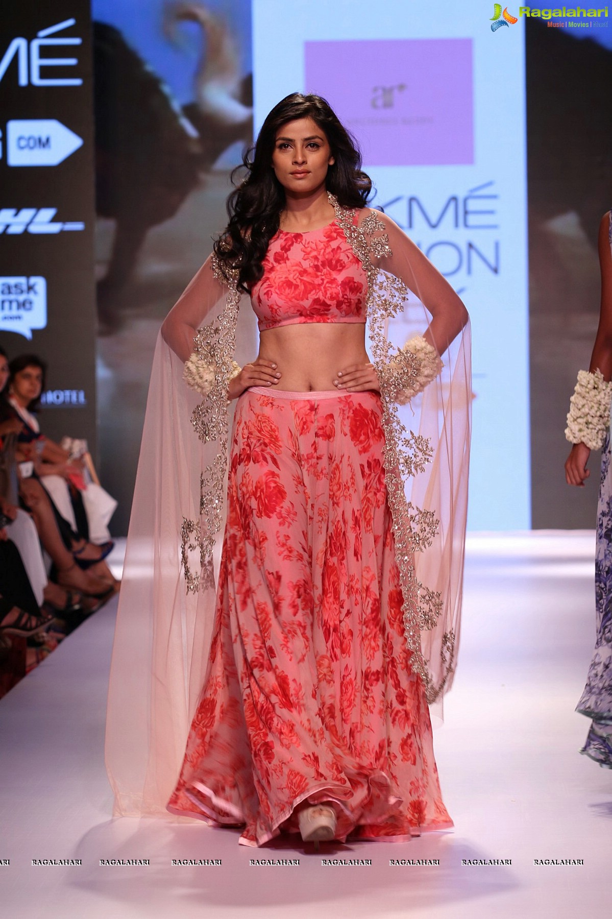 Rana Duggabati and Amy Jackson Walks the Ramp at Lakme Fashion Week for Hyderabadi Designer Anushree Reddy