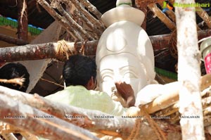 Making of Khairatabad Ganesh