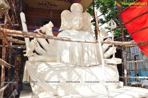 Making of Khairatabad Ganesh