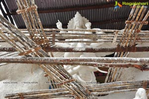 Making of Khairatabad Ganesh