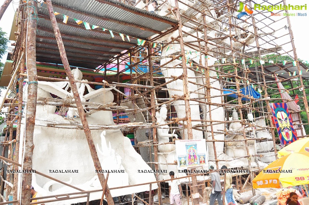 Making of Khairatabad Ganesh 2015