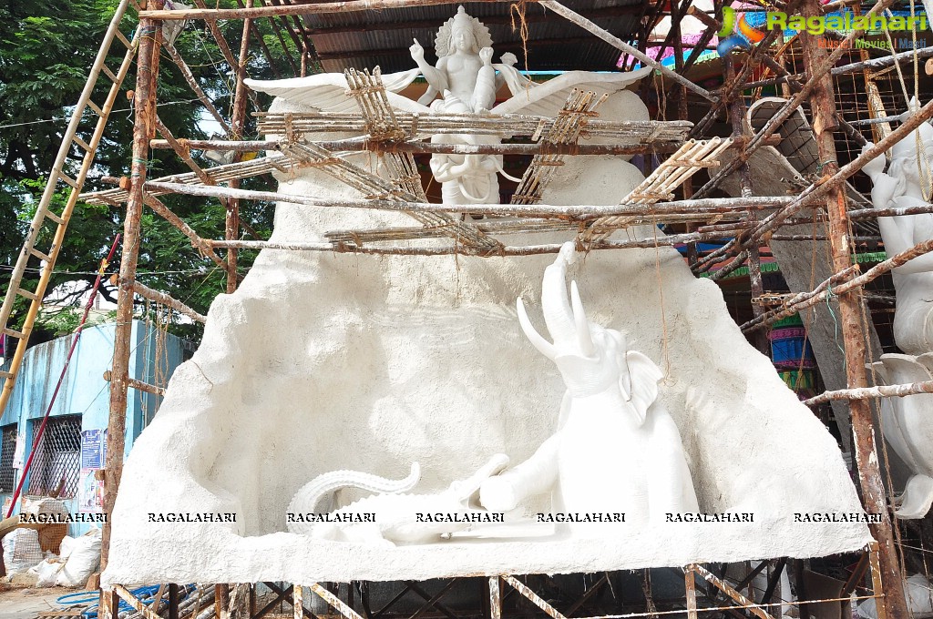 Making of Khairatabad Ganesh 2015