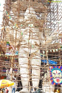 Making of Khairatabad Ganesh