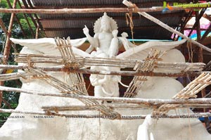Making of Khairatabad Ganesh