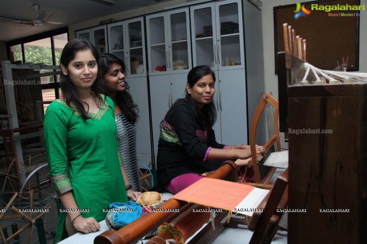 National Handloom Weavers Day 2015 Celebrations at NIFT, Madhapur, Hyderabad