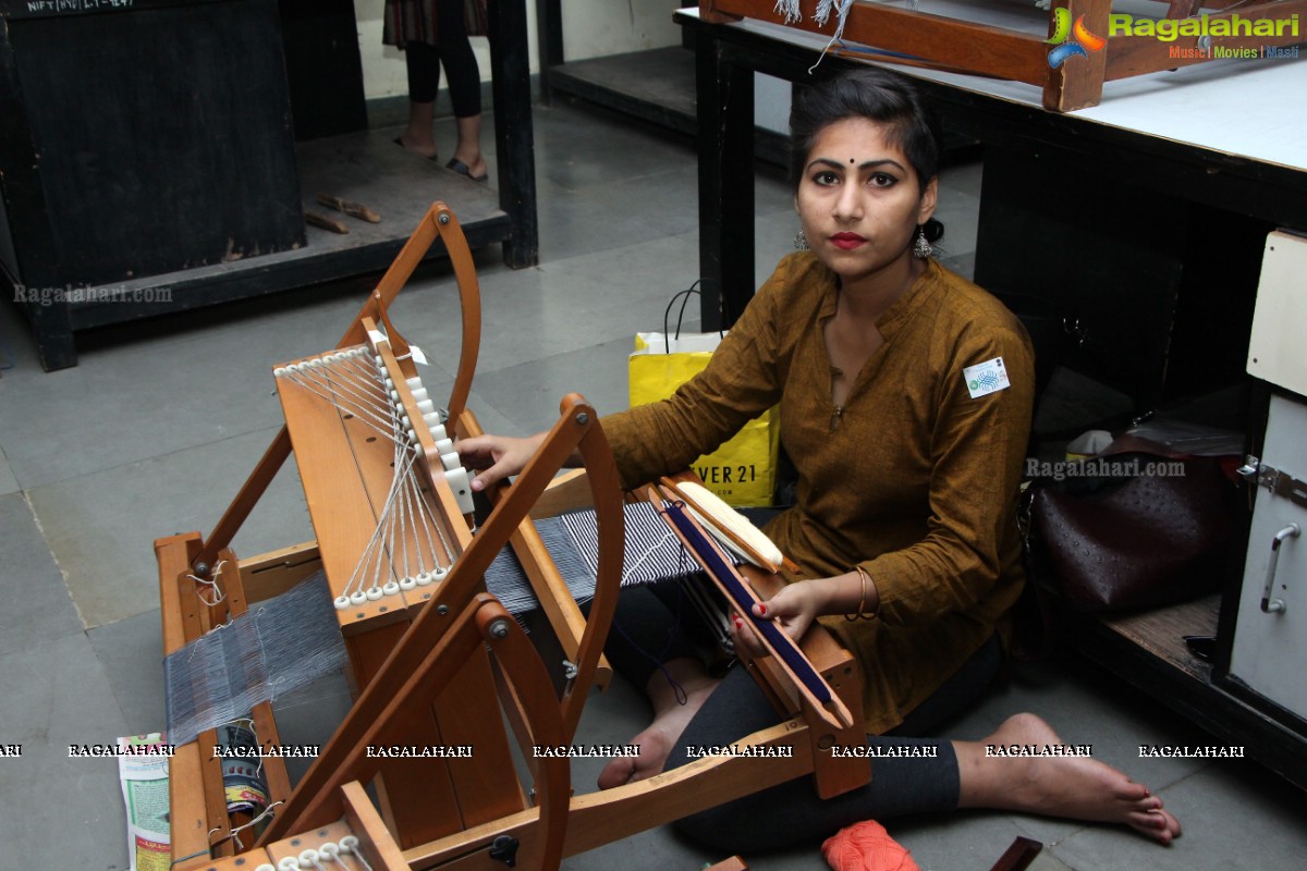 National Handloom Weavers Day 2015 Celebrations at NIFT, Madhapur, Hyderabad