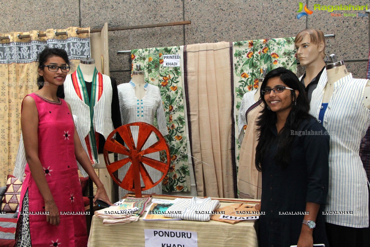 National Handloom Weavers Day 2015 Celebrations at NIFT, Madhapur, Hyderabad