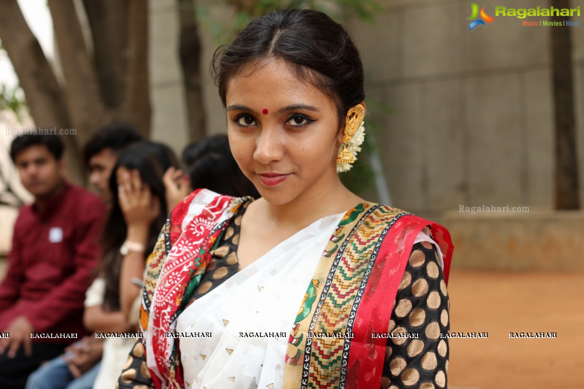 National Handloom Weavers Day 2015 Celebrations at NIFT, Madhapur, Hyderabad