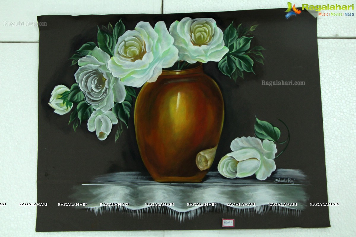 Painting Exhibition at Tourism Bhavan, Hyderabad