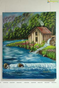 Painting Exhibition at Tourism Bhavan