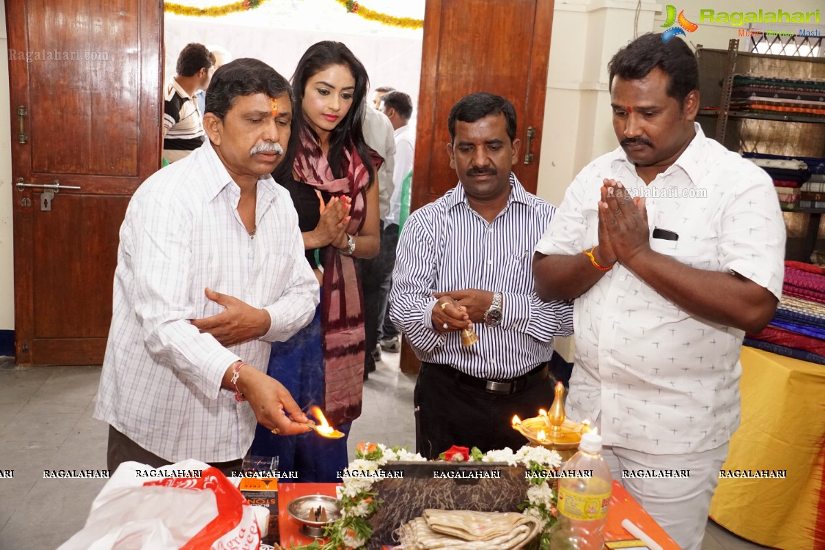 Pooja Sri launches Pochampally IKAT Art Mela in Hyderabad