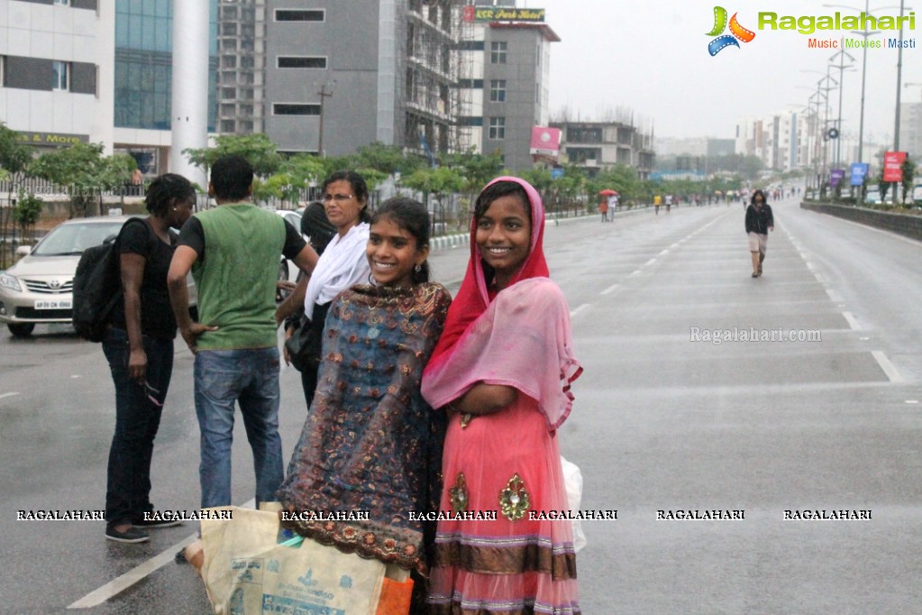 Raahgiri in Rain