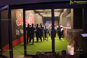 Sachin Tendulkar launches Smaaash at Inorbit Mall