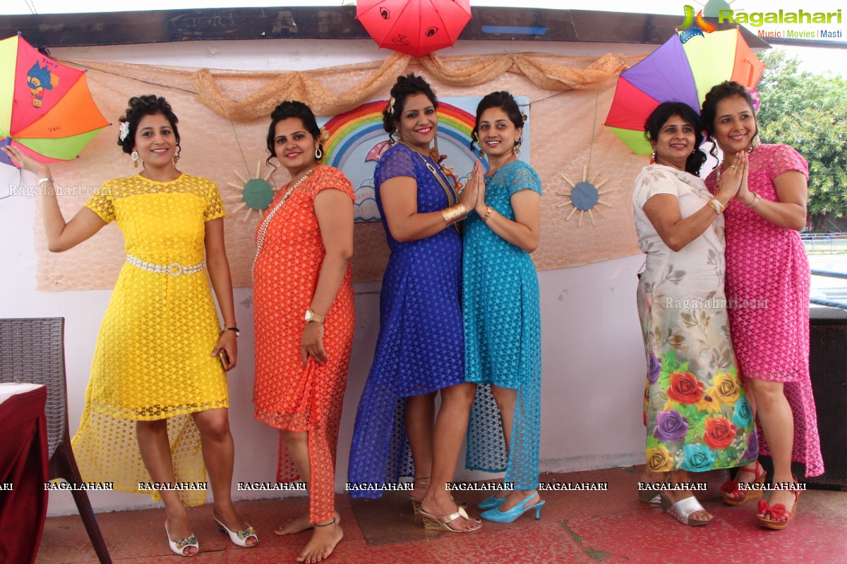 Sawaan with Rainbow Colours - Samanvay Ladies Club Theme Event