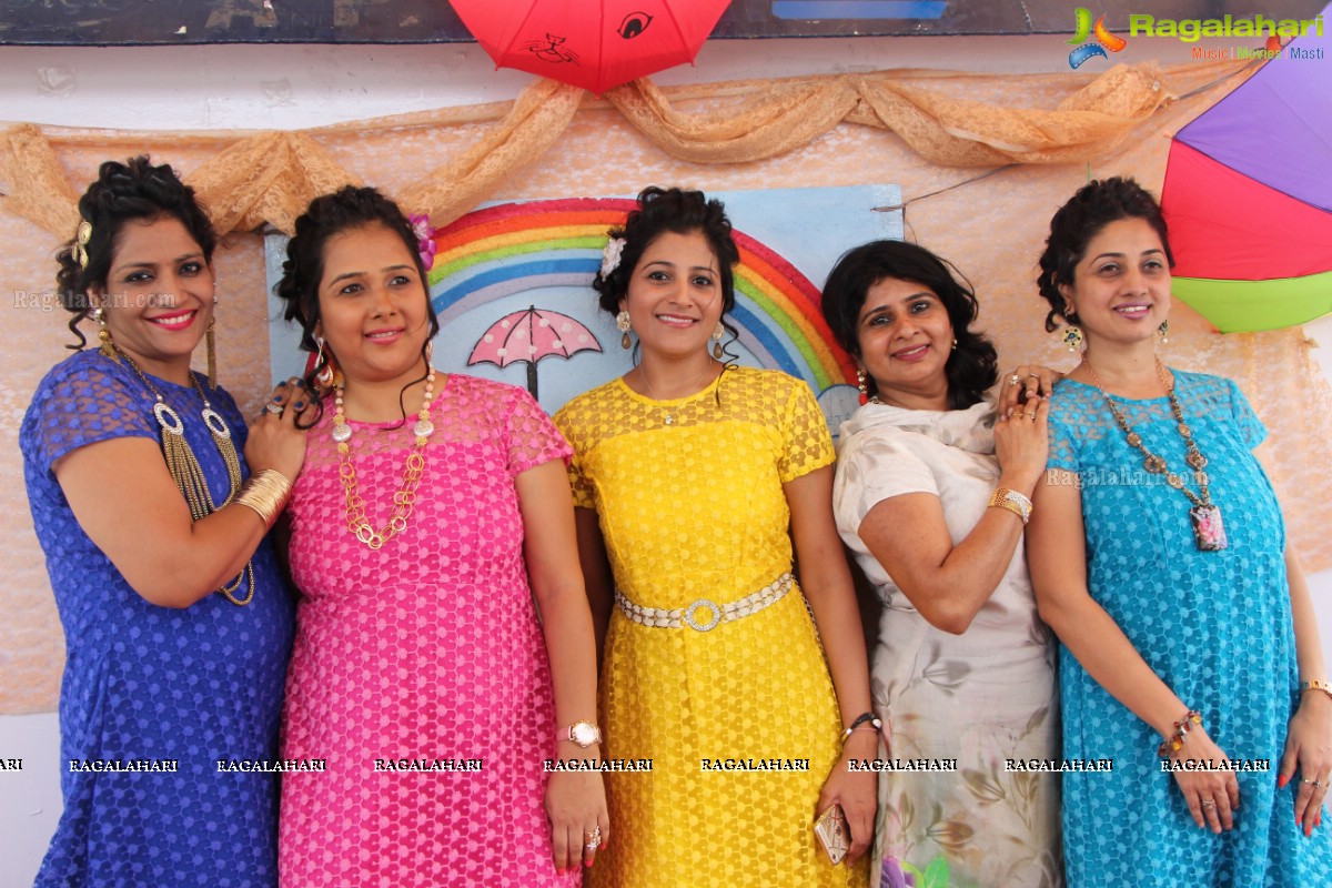 Sawaan with Rainbow Colours - Samanvay Ladies Club Theme Event