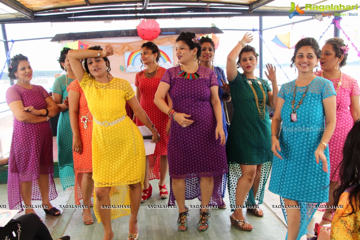 Sawaan with Rainbow Colours - Samanvay Ladies Club Theme Event