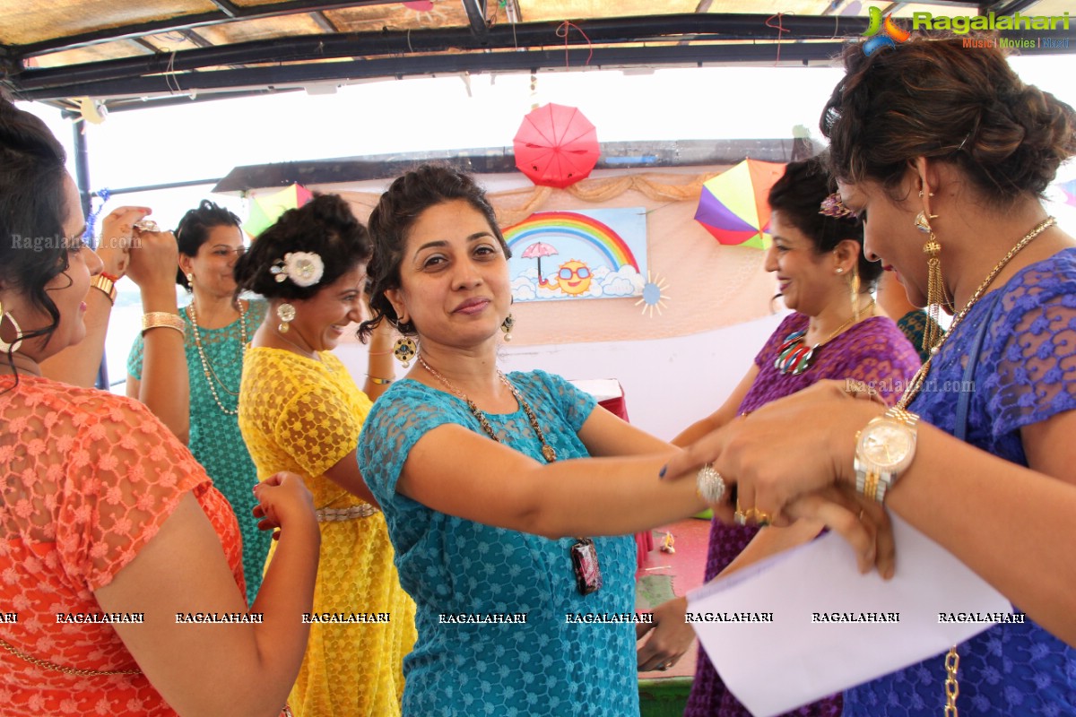 Sawaan with Rainbow Colours - Samanvay Ladies Club Theme Event