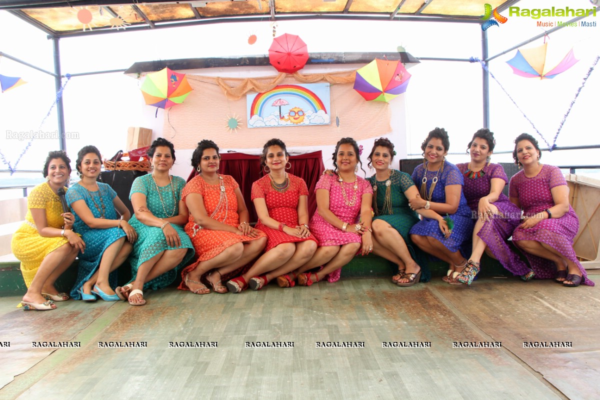 Sawaan with Rainbow Colours - Samanvay Ladies Club Theme Event