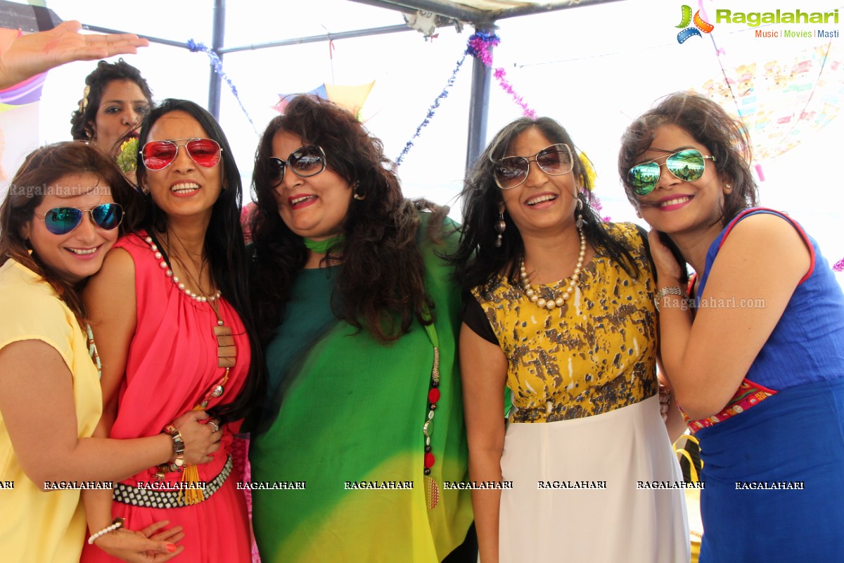 Sawaan with Rainbow Colours - Samanvay Ladies Club Theme Event