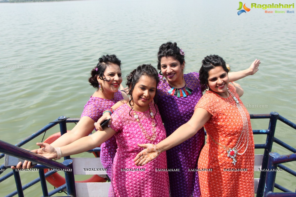 Sawaan with Rainbow Colours - Samanvay Ladies Club Theme Event